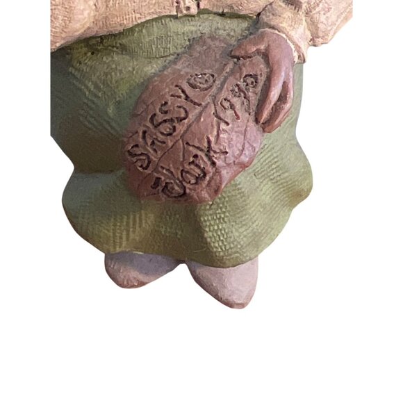 Vintage Tom Clark Sassy Gnome Shelf Sitter Figure 1990 Numbered 12 Estate 4" - Picture 3 of 5